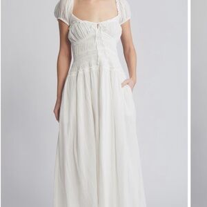 White free people dress